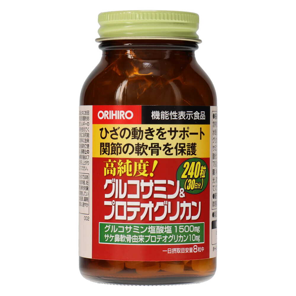 高純度グルコサミン&プロテオグリカン 240粒