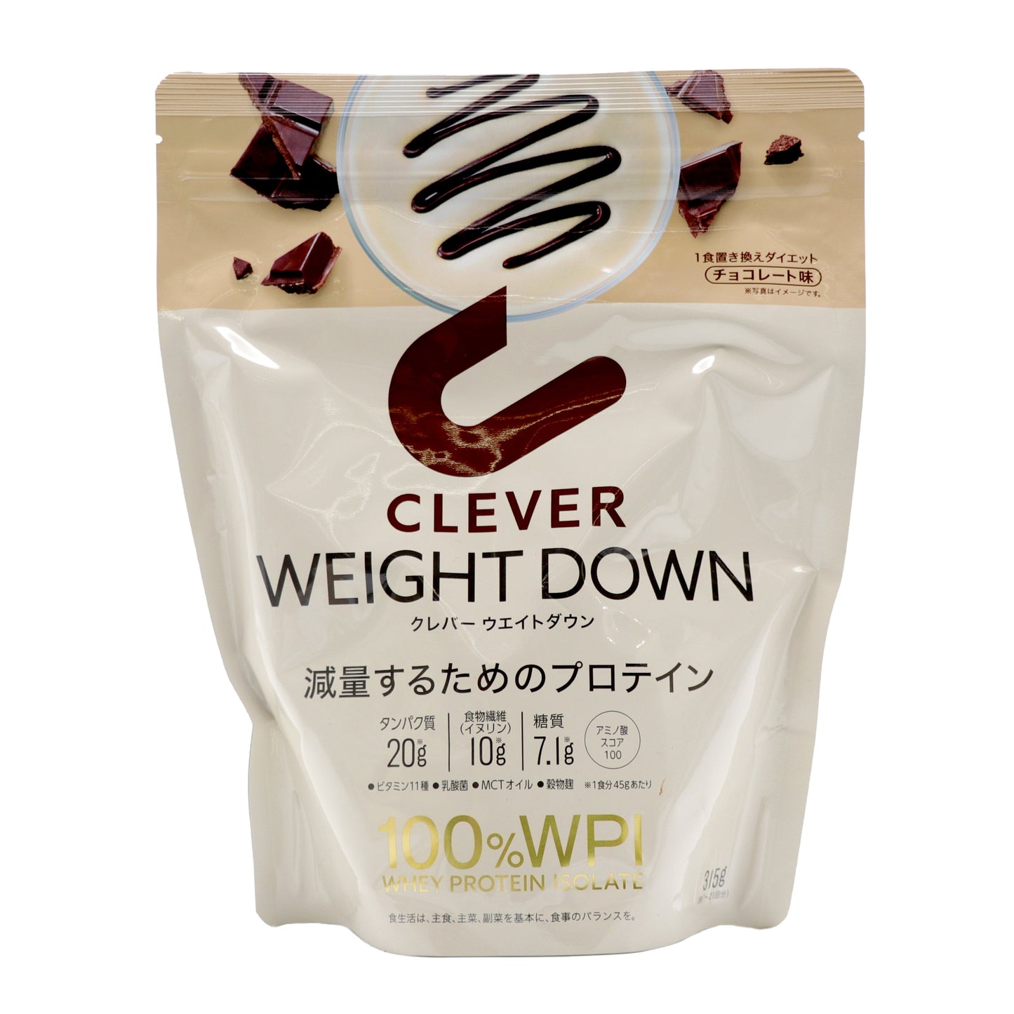 クレバープロテイン ウエイトダウンチョコレート 315g