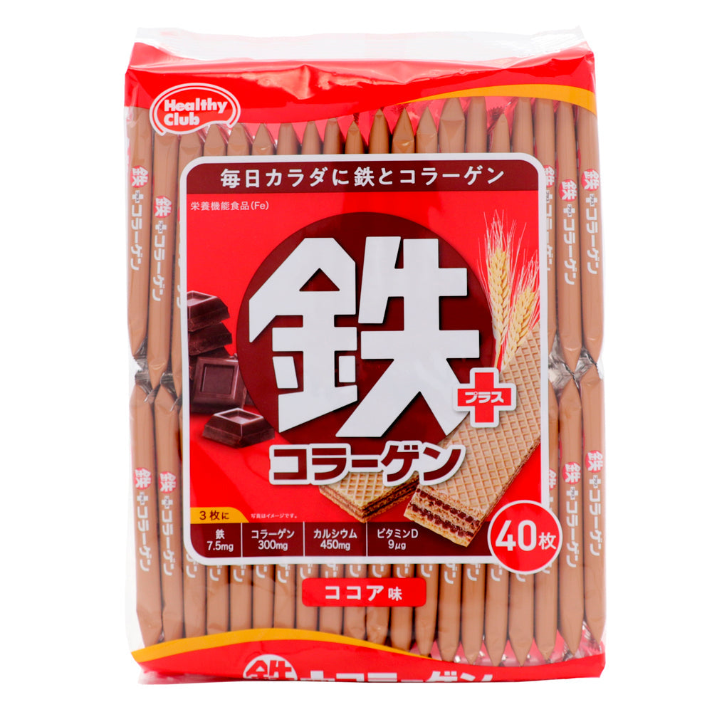 鉄プラスコラーゲンウエハース 40枚