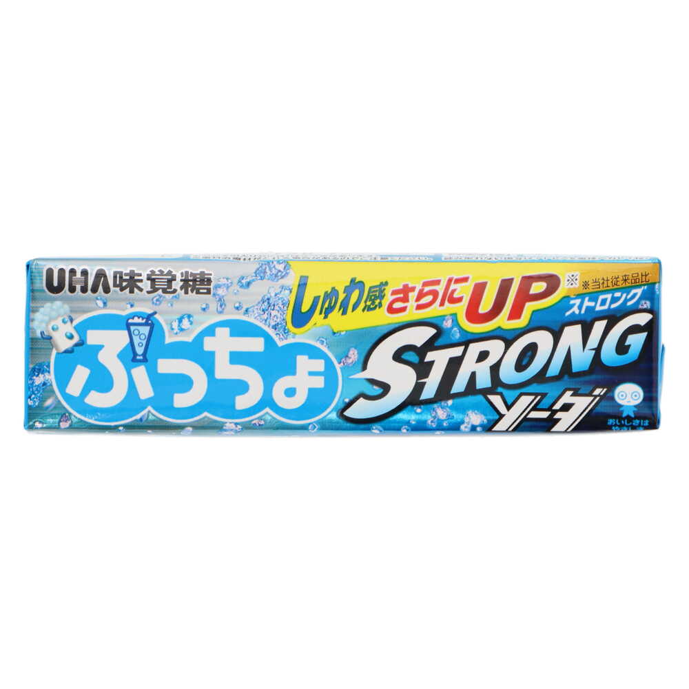 UHA味覚糖 ぷっちょスティック ストロングソーダ 10粒