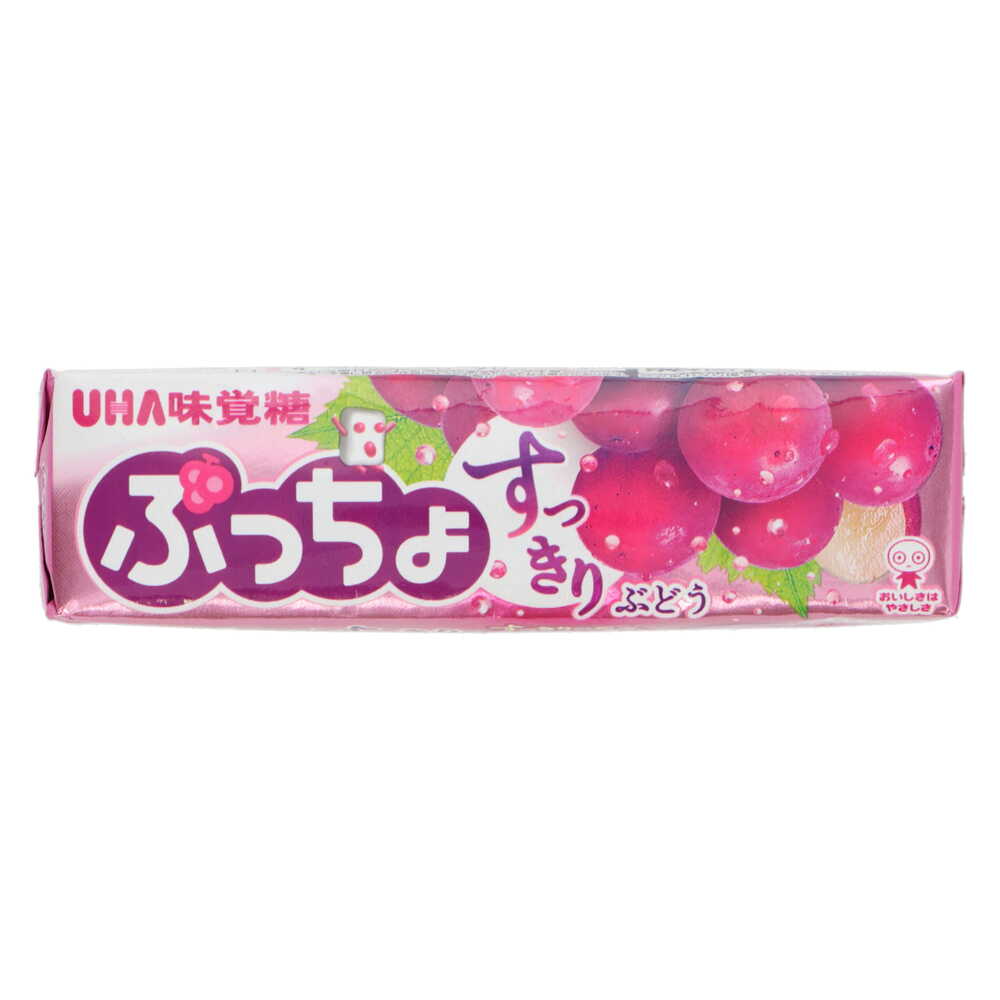 UHA味覚糖 ぷっちょスティック すっきりぶどう 10粒