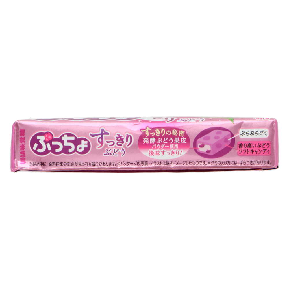UHA味覚糖 ぷっちょスティック すっきりぶどう 10粒
