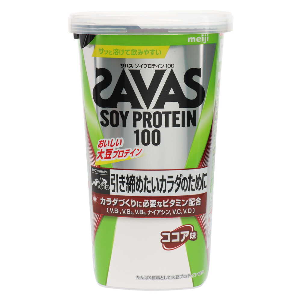 ザバス ソイプロテイン100 ココア味 11食分 231g