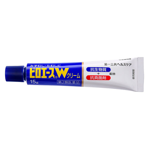 【第2類医薬品】第一三共ヘルスケア(株) ピロエースWクリーム(15g)