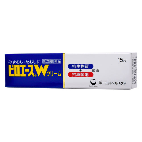 【第2類医薬品】第一三共ヘルスケア(株) ピロエースWクリーム(15g)