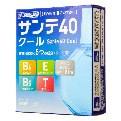 【第3類医薬品】参天製薬(株) サンテ40クール(12mL)