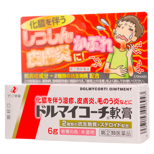 【指定第②類医薬品】ゼリア新薬工業(株) ドルマイコーチ軟膏(6g)