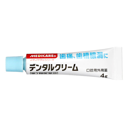 【第2類医薬品】森下仁丹(株) メディケア デンタルクリーム T(4g)
