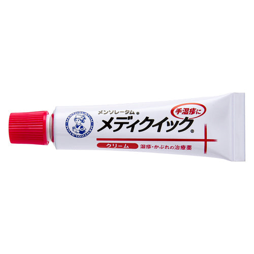 【指定第②類医薬品】ロート製薬 メンソレータム メディクイッククリームS(8g)