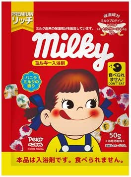 ミルキー入浴剤 ペコちゃん バニラミルクの香り (分包50g)