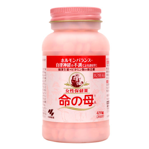 【第２類医薬品】小林製薬（株） 女性保健薬　命の母Ａ（４２０錠）