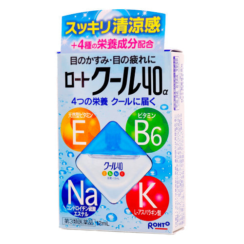 【第３類医薬品】ロート製薬 ロートクール４０α（１２ｍｌ）